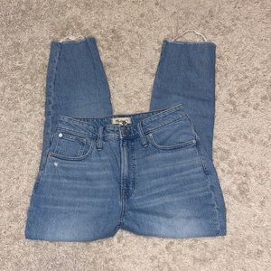 Madewell Curvy Perfect Vintage Jeans, size 30